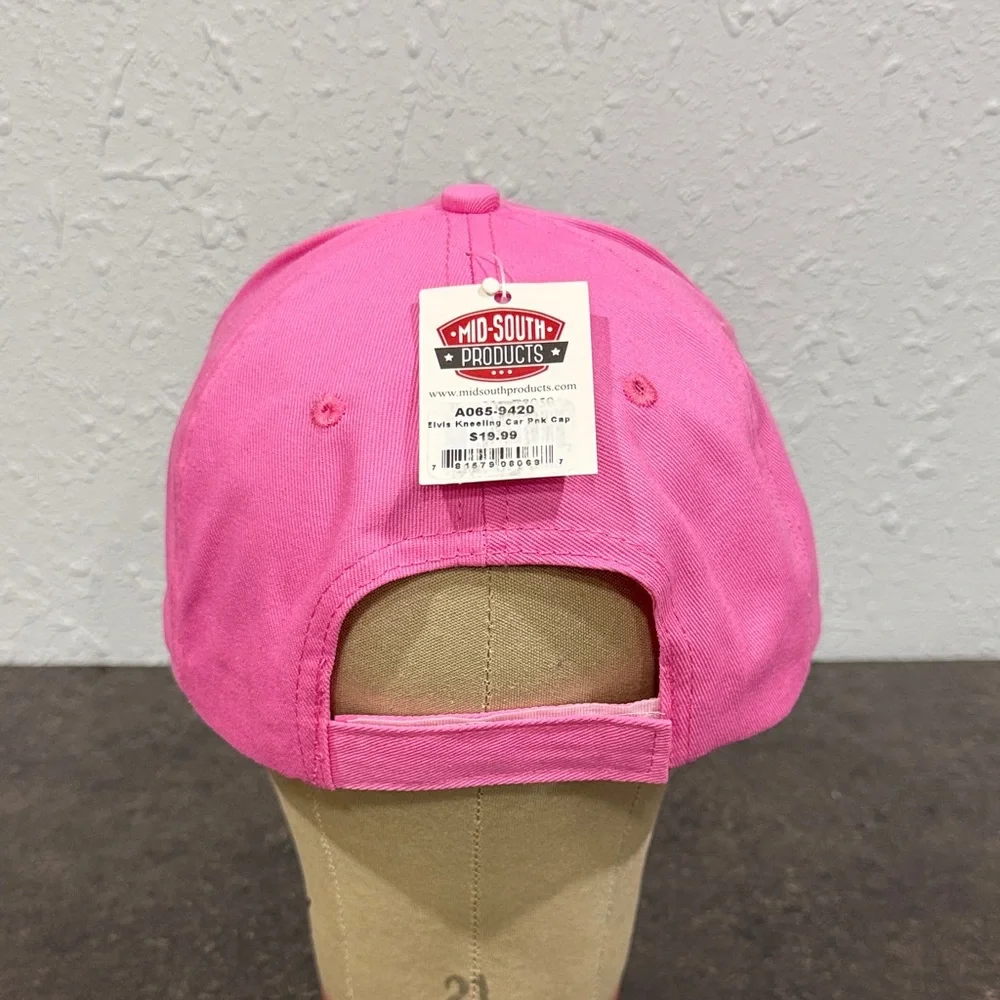 Pink Elvis Presley‎ Signature Baseball Cap